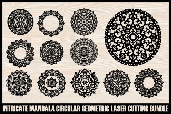 Download Circular Geometric Laser Cutting Bundle - Premium Resources