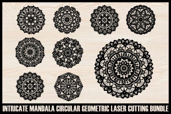 Download Circular Geometric Laser Cutting Bundle - Premium Resources